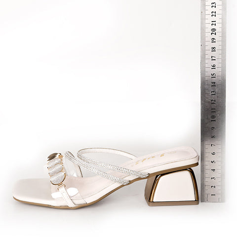 Women's Feet Wide For Summer Fairy Diamond Sandals