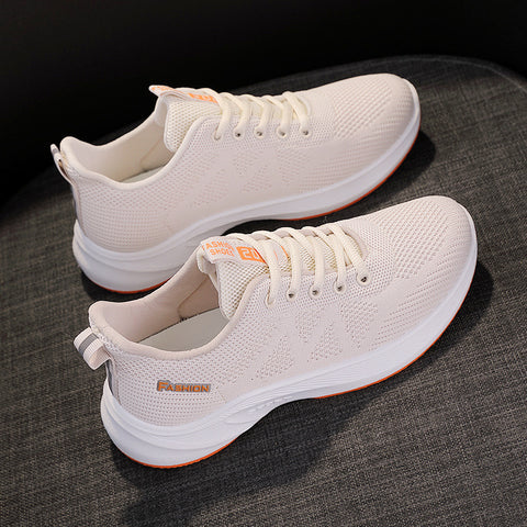 Women's Autumn Flat All-match Breathable Leisure Tourist Soft Bottom Sneakers