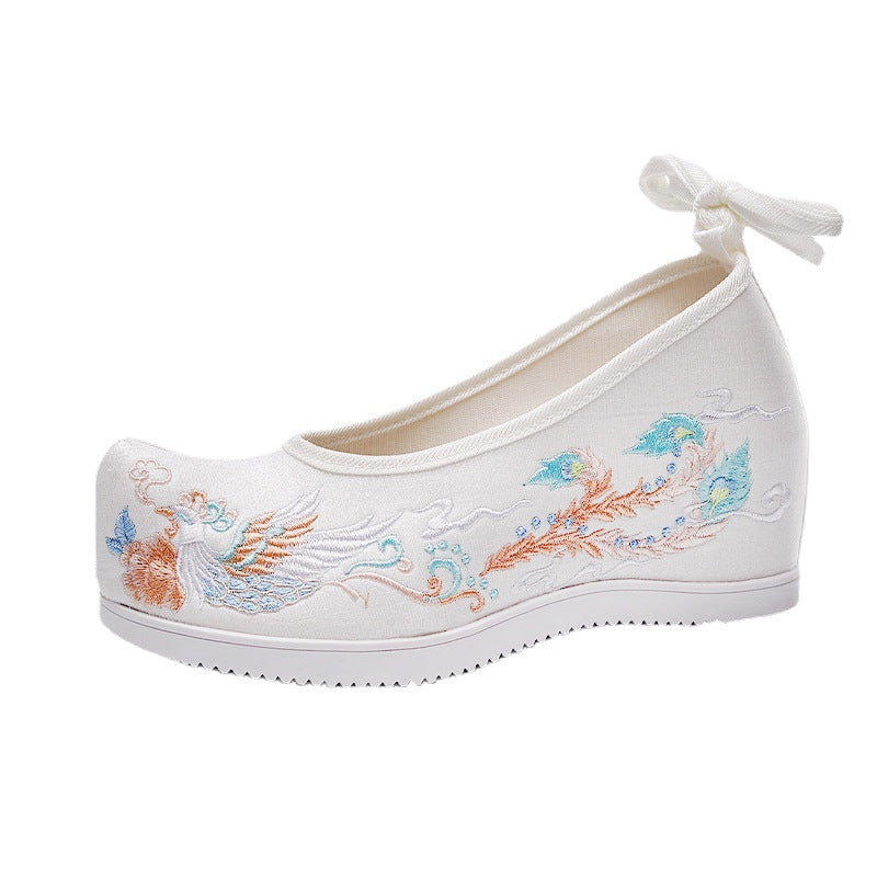 Women's Style Han Chinese Clothing With Improved Canvas Shoes
