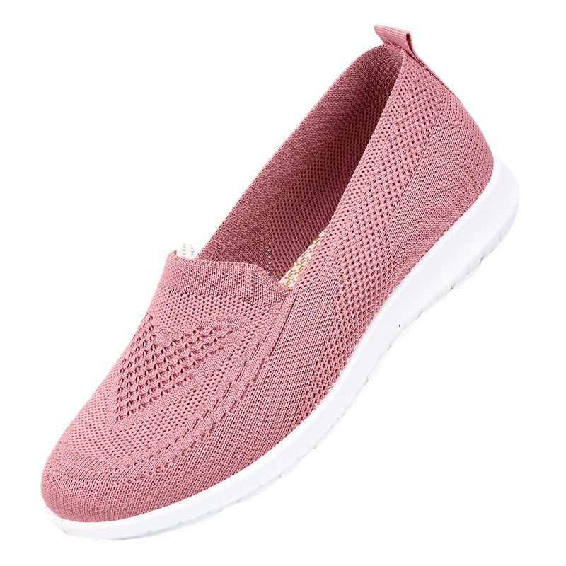 Women's Flying Woven Pumps Soft Canvas Shoes
