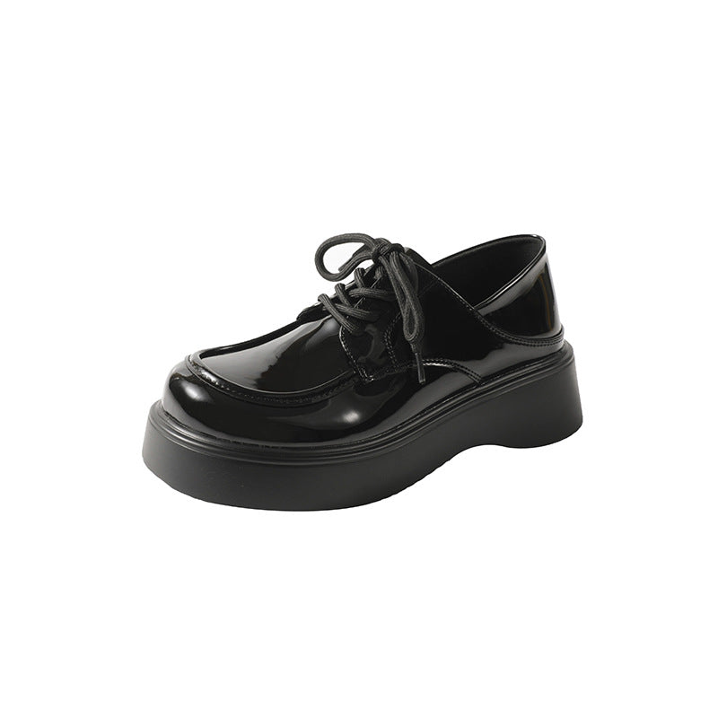 Women's Style Small Preppy Thick-soled Large And Loafers