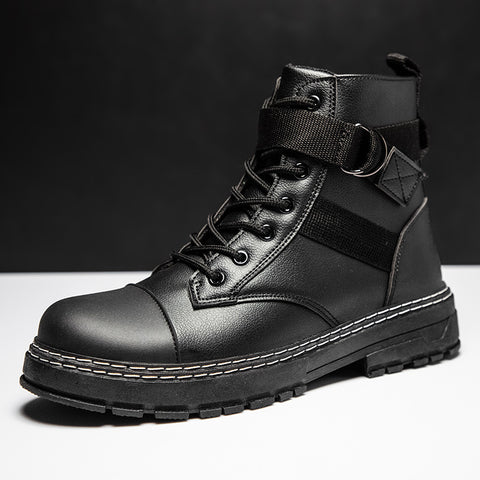 Durable Men's Korean Trendy Worker British Boots