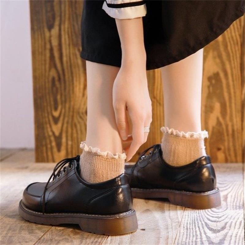 Women's Lace-up Preppy Style Retro Dress Mary Women's Shoes