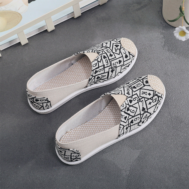 Women's Old Beijing Cloth Pumps Breathable Casual Shoes