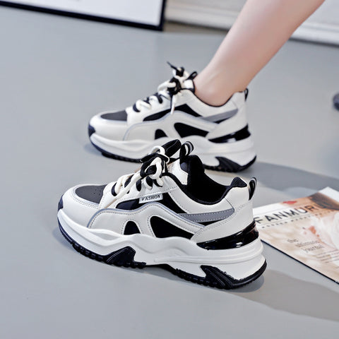 Innovative Women's Clunky Spring All-match Platform Sneakers