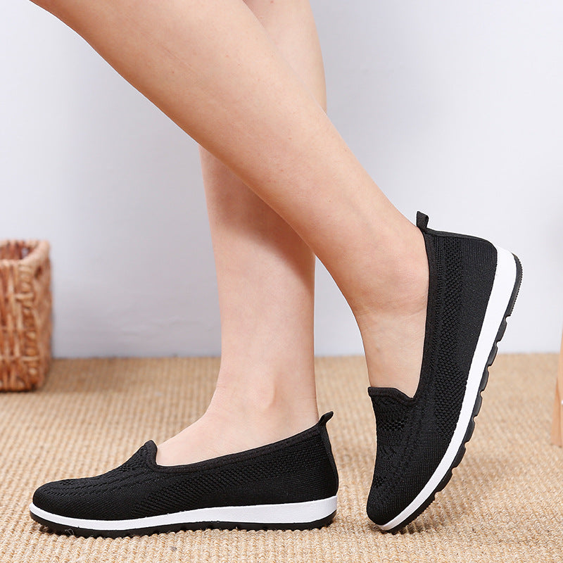 Women's Slip-on Old Beijing Cloth Soft Bottom Women's Shoes
