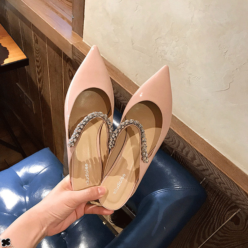 Women's Style Mary Jane Flat Summer Closed Toe Women's Shoes