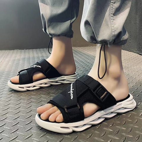 Versatile Graceful Men's Outdoor Soft Bottom Sandals