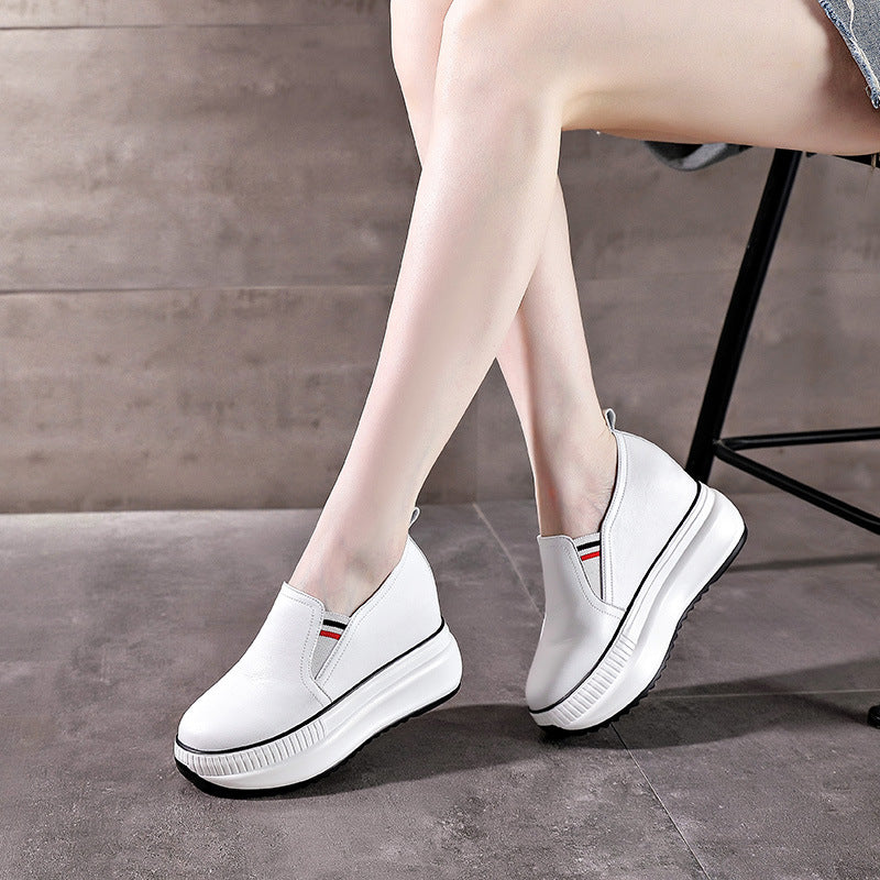 Women's Platform Shake Height Increasing Insole Leisure Women's Shoes