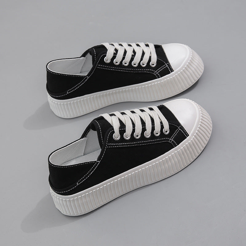 Women's Spring Trendy Easy Wear Cloth Canvas Shoes