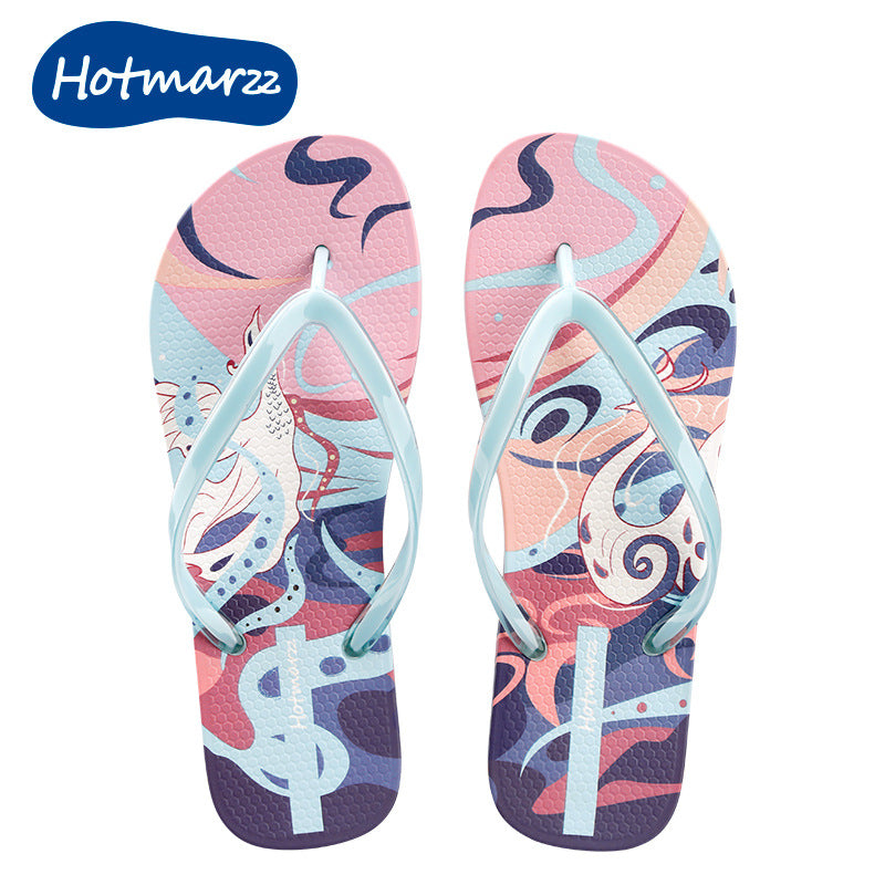 New Women's Flip-flops Cute Outdoor Shopping Sandals