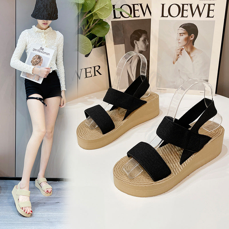 Women's Summer Platform Wedge Comfortable Beach Sandals