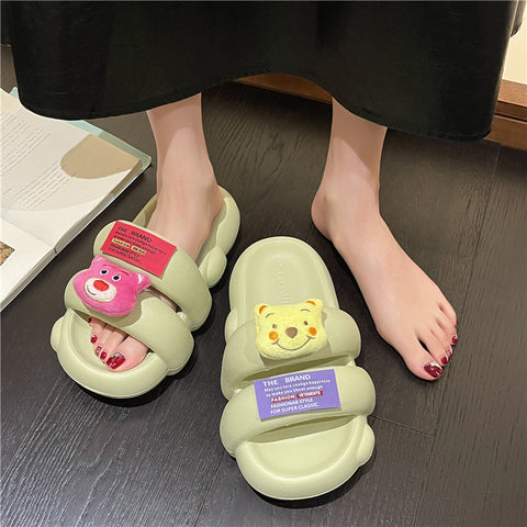 Women's Summer Soft Bottom Comfortable Fashionable All-match Korean Style Slippers