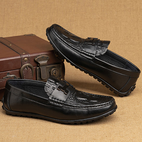 Durable Men's Spring Pumps Driving British Loafers